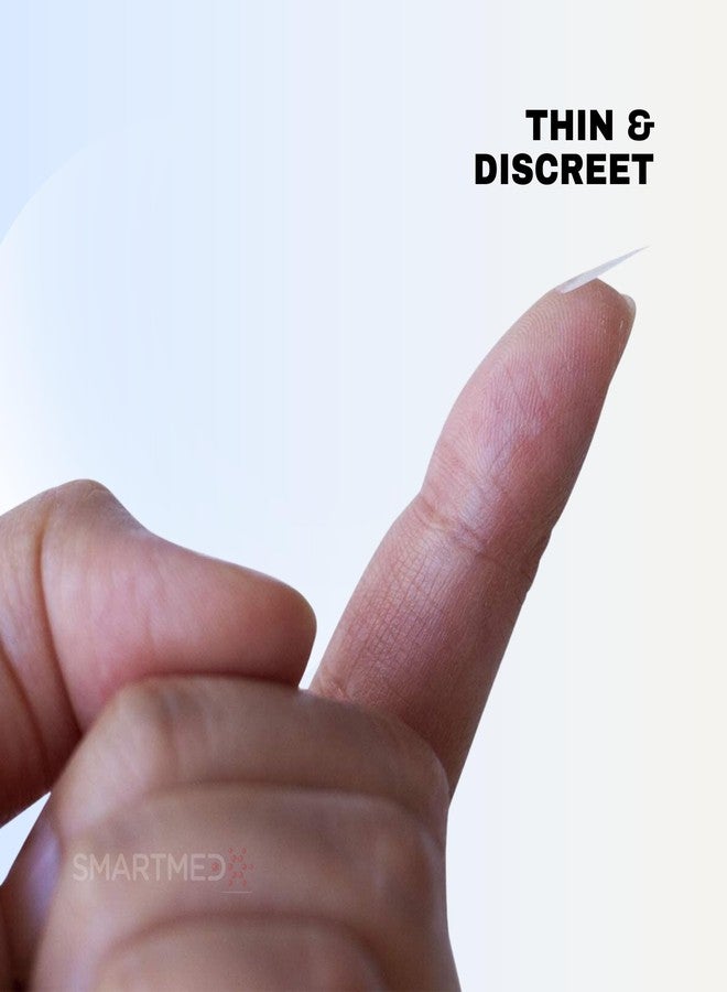 SMARTMED Smart Cold Sore Treatment Patch Help Prevent Breakouts, Soothe Itching and Burning | Discrete, Invisible, Skin Safe Adhesive [24 Patches] - Image 5